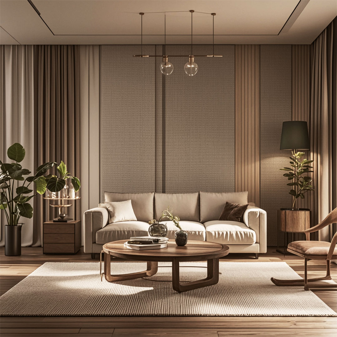 BZ01 stofteksturpanel - let luksus