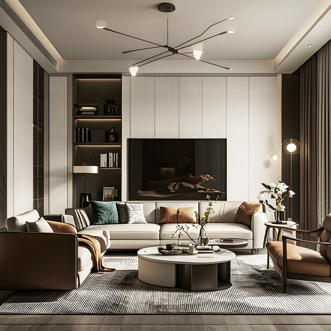 ZZ25 Straight Line Texture Panel - Let luksus