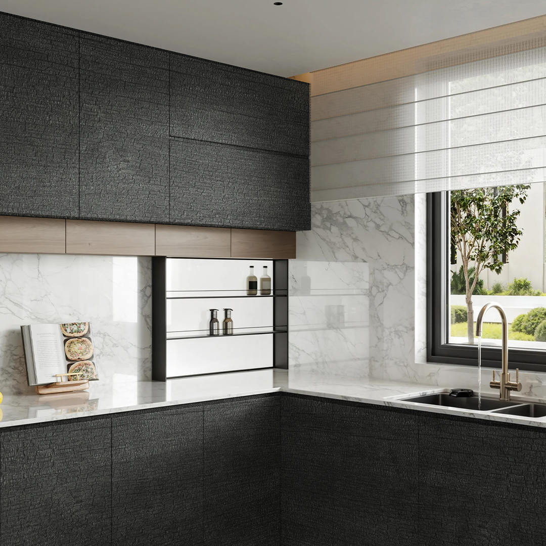 ZS02 Charred Texture Panel - 3D